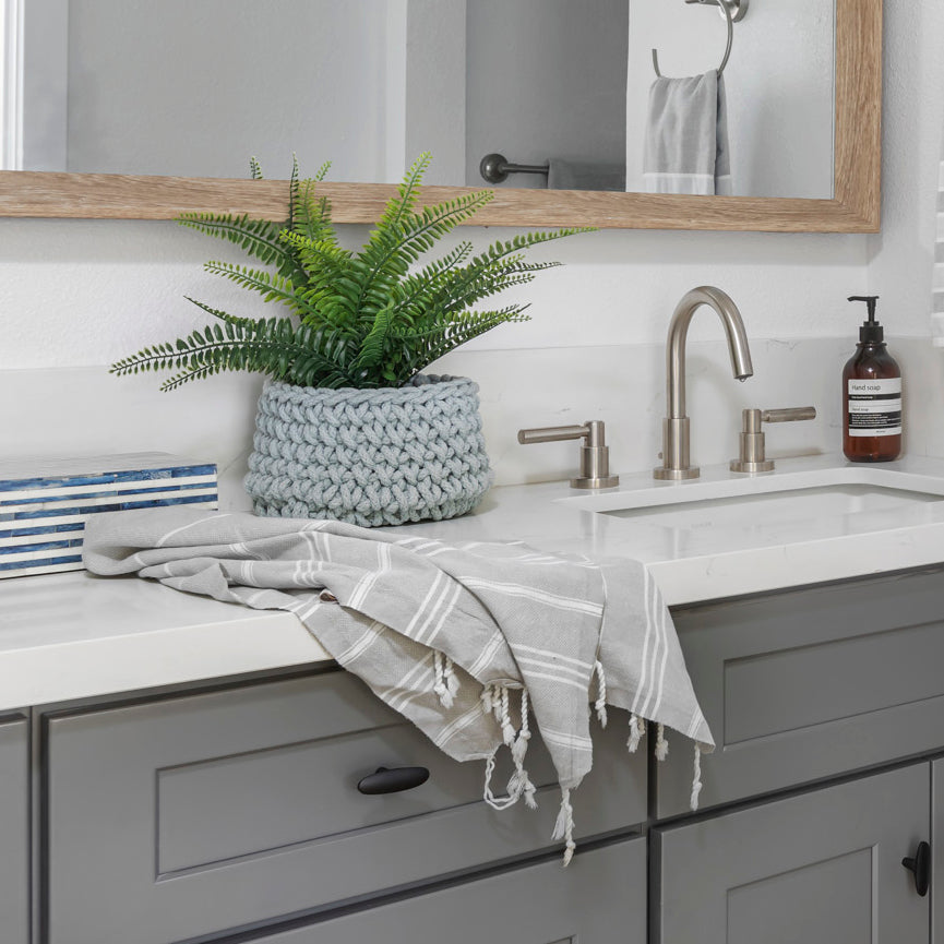 Vista Sky Blue Woven Nesting Baskets