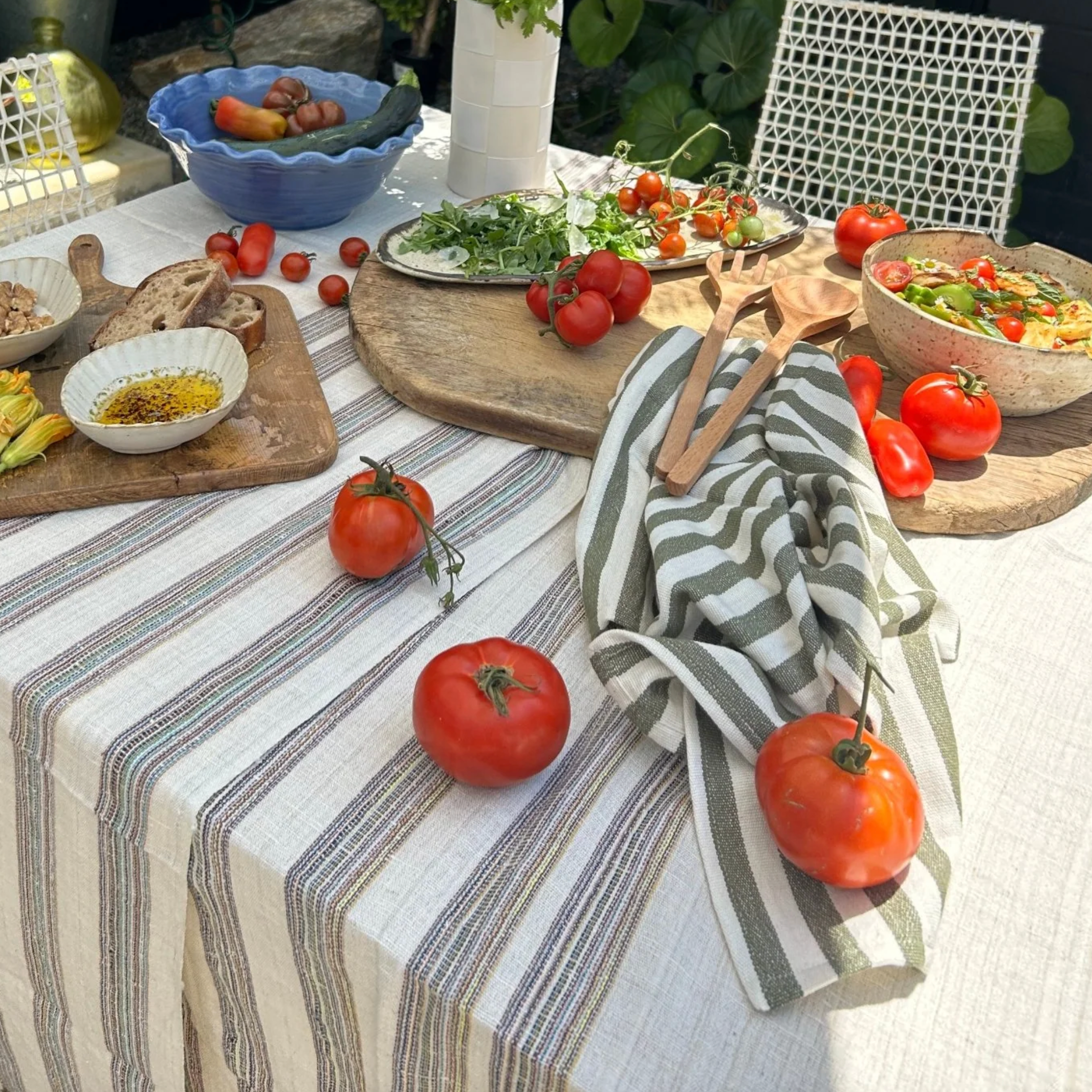 Cabana Turkish Kitchen Towel - Fern