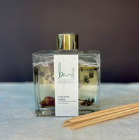A beautiful bottle of fragrance oil in Himalayan bamboo