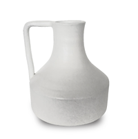 White ceramic jug