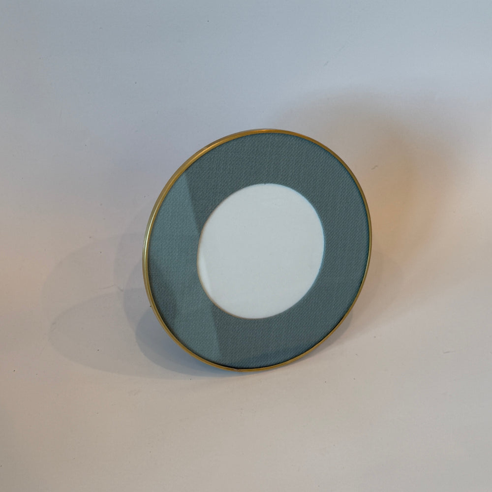 Dust Blue Round Frame