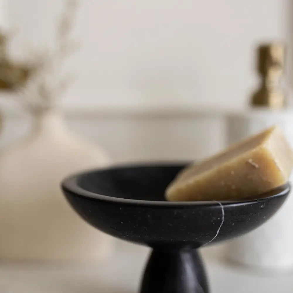 Vista Marble Pedestal Bowl