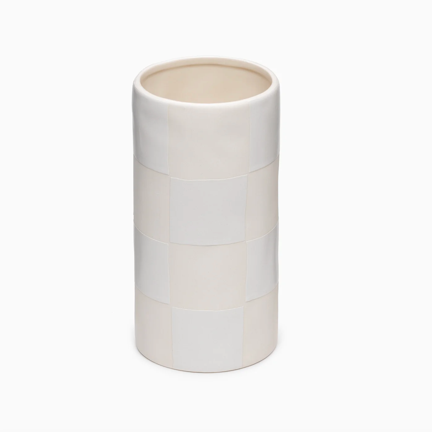 Cory Checkered Vase