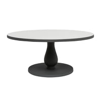 Black and silver cake stand. Simple farmhouse style
